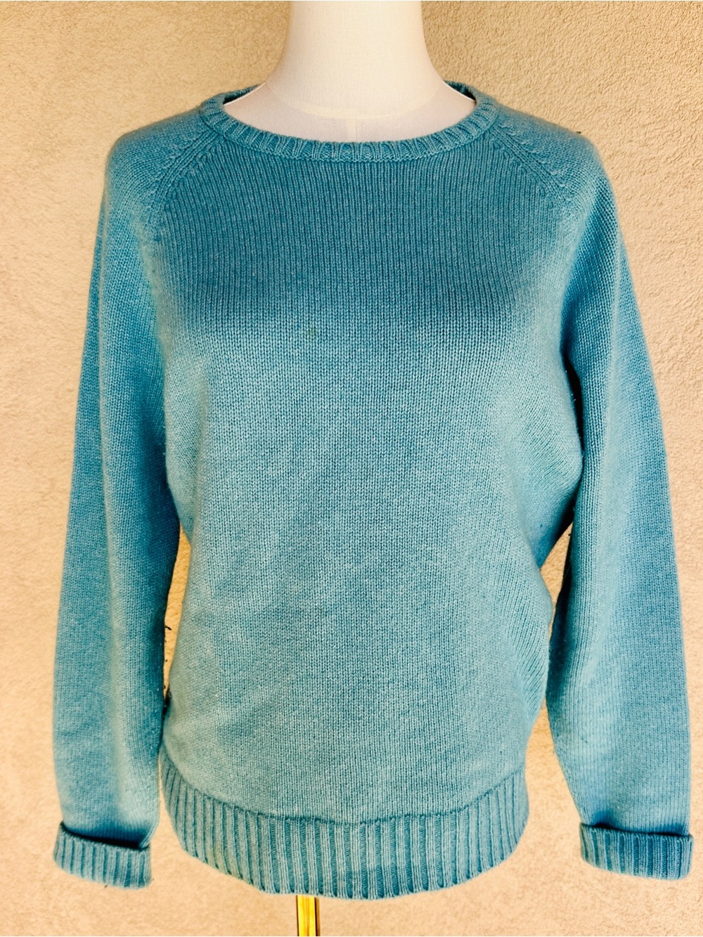 Vintage Lands End Blue Sweater